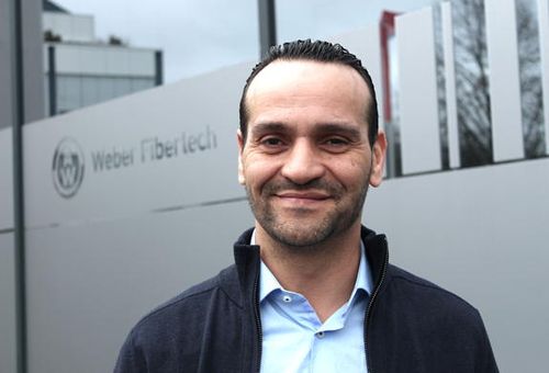 Neuer Produktionsleiter bei Weber Fibertech: Walid Ghorbel 